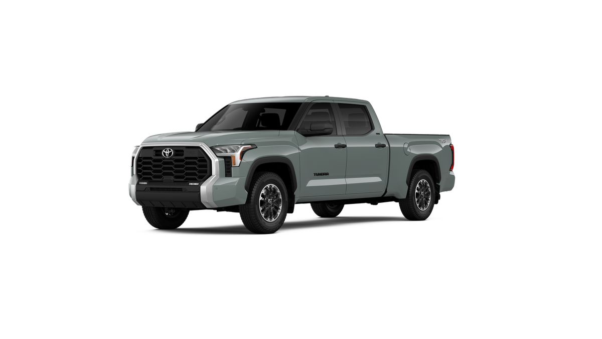 2026 Toyota Tundra SR5 in Lunar Rock — front three-quarter view