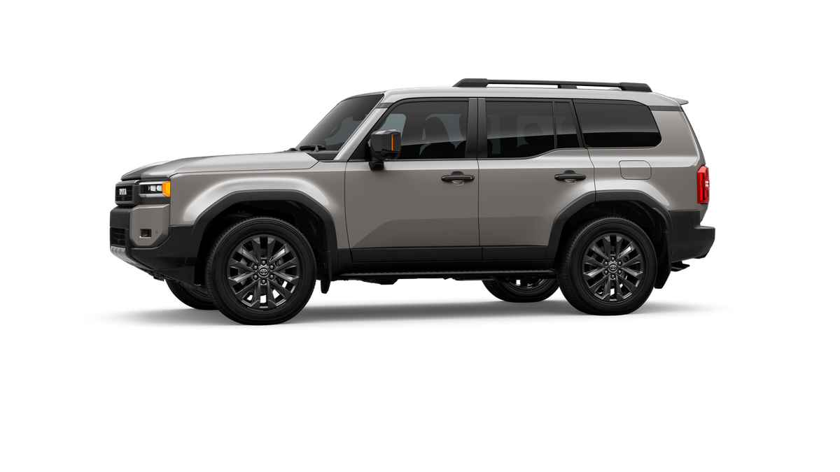 2027 Toyota Land Cruiser — rear three-quarter view