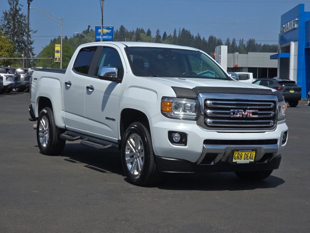 2018 GMC Canyon — side profile view