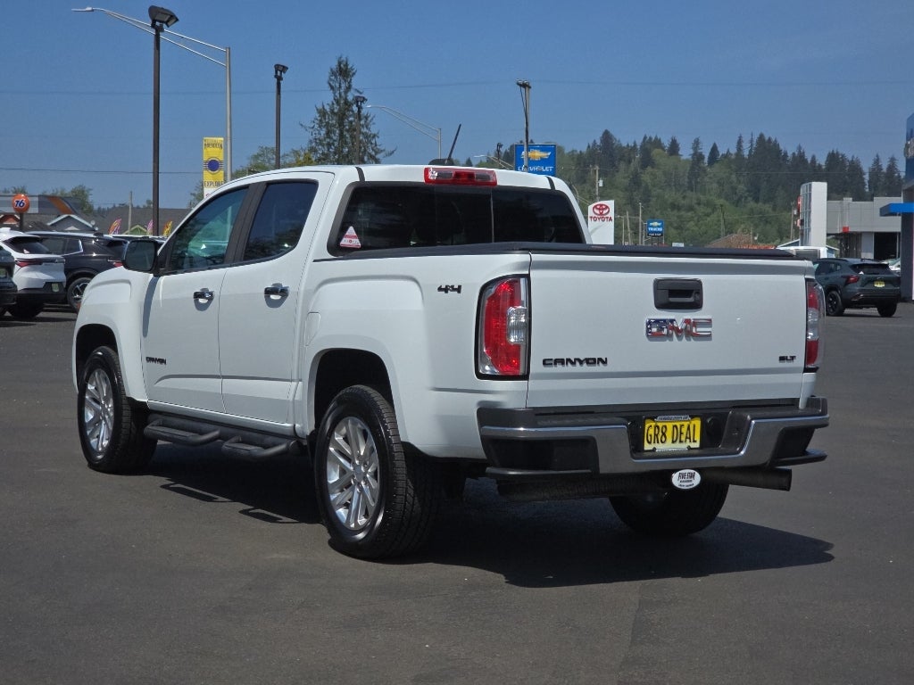 2018 GMC Canyon — interior view
