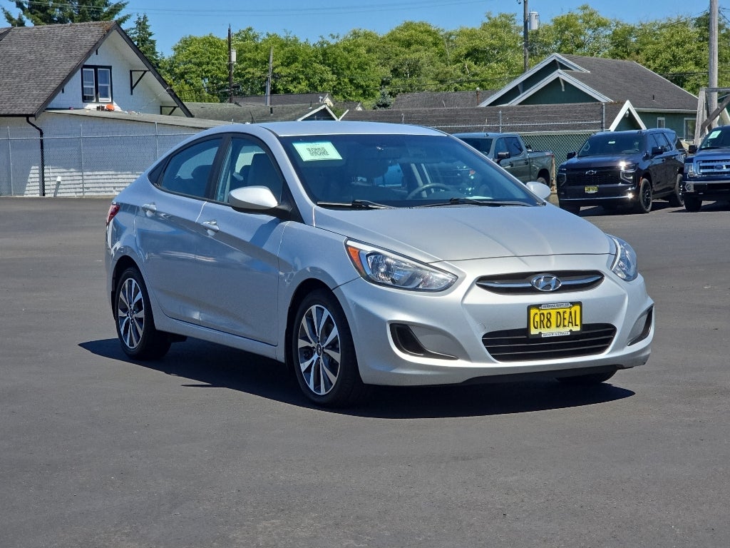 2017 Hyundai Accent — side profile view